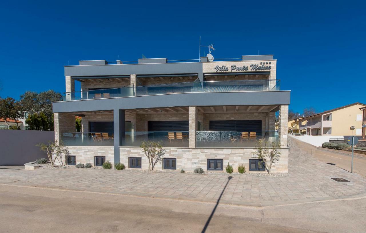 Villa Punta Mulino Lovrečica Exteriör bild